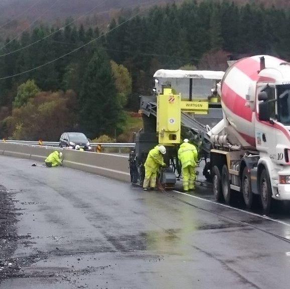 Betongrekkverk H2 D90 Salhusveien