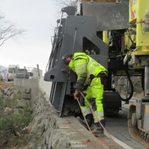 Betongrekkverk ny over gammel