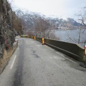 Betongrekkverk ny over gammel